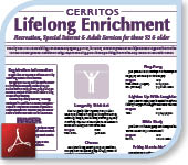 Lifelong Enrichment Newsletter (PDF)